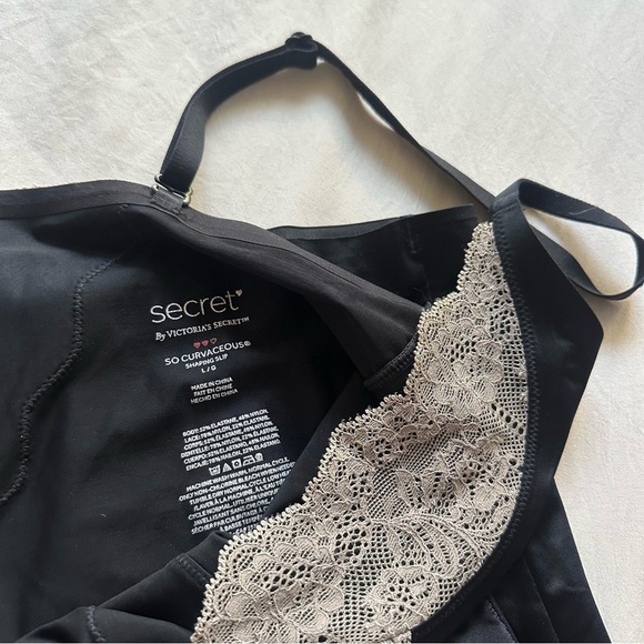 Secret By Victoria's Secret So Curvaceous Push Up Shaping Lace Dress Size Large - Picture 9 of 12